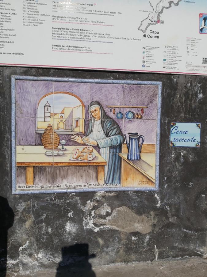 Apartament Bilocale Elena 40Mq Conca dei Marini Zewnętrze zdjęcie